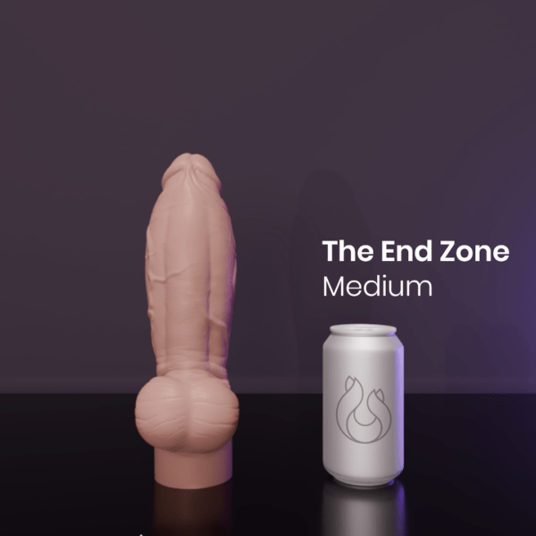 Dildo - End Zone - Flesh - Can Compare - Medium