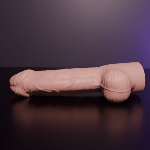 Dildo - Big Head - Close Up - Horizontal Bottom