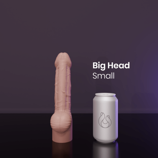 Dildo - Big Head - Can Compare - Small