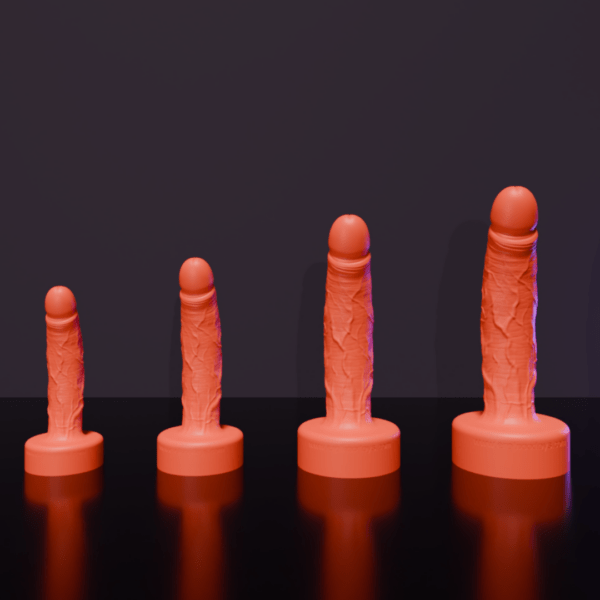 Dildo - Glizzy - All Sizes - Orange