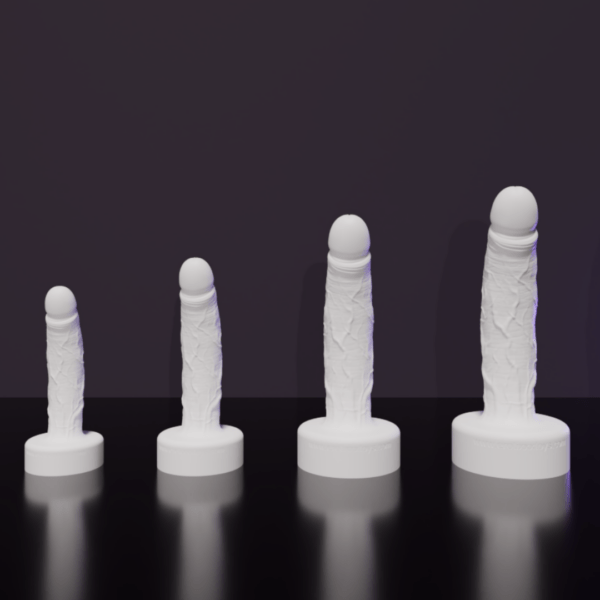 Dildo - Glizzy - All Sizes - White