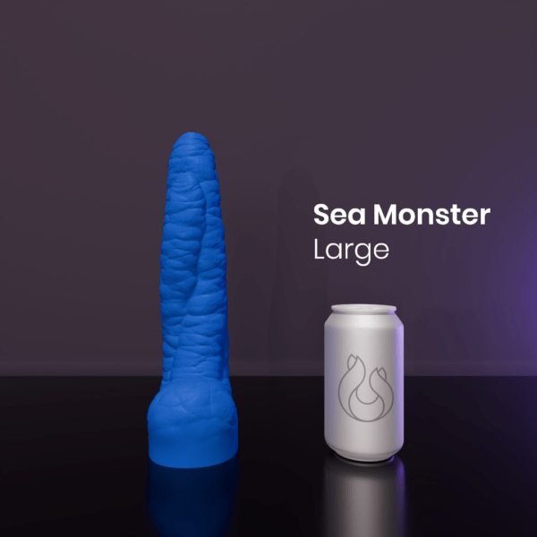 Dildo Sea Monster Blue Large Can Compare