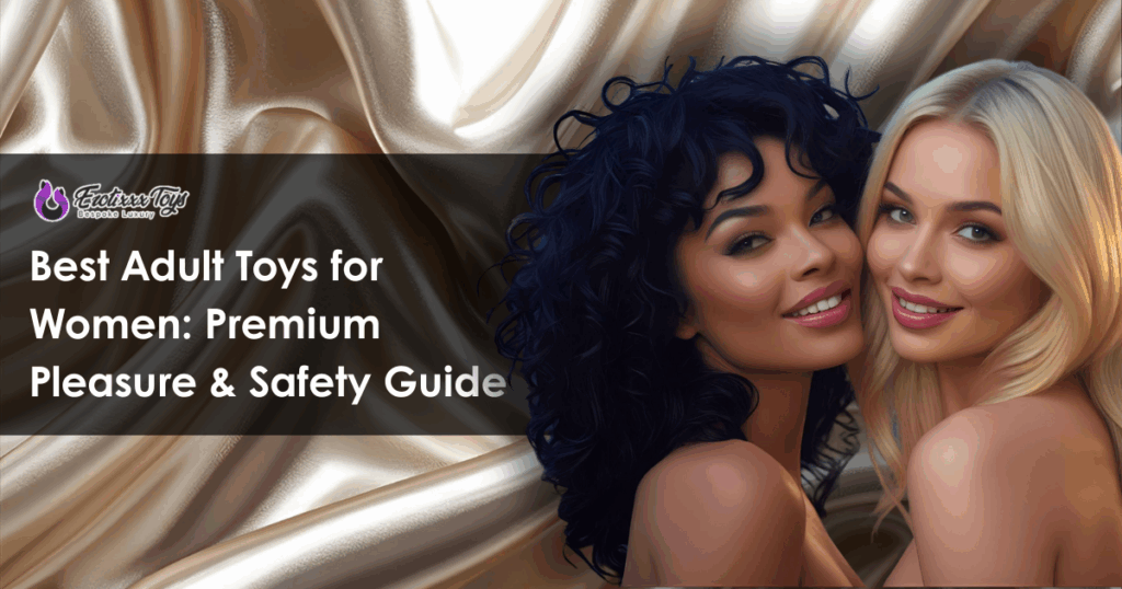Two happy women together, representing premium adult toys for woman and safety guide by Erotixxx Toys