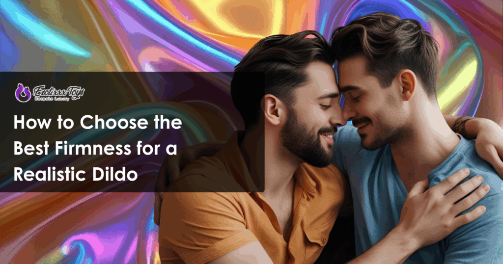 Best firmness for realistic dildo guide by Erotixxx Toys showing how silicone firmness affects intimate experiences