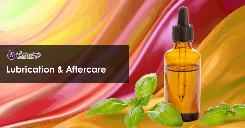 Premium water-based lubricant with natural botanicals - Erotixxx Toys anal play essentials