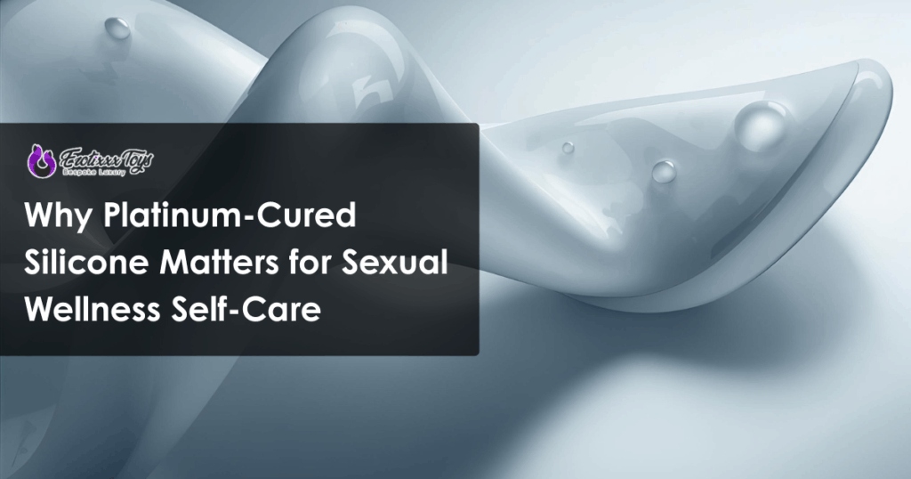 Body-safe platinum-cured silicone adult toy by Erotixxx Toys for sexual wellness self-care